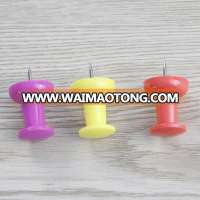 Plastic head push pins for promotion