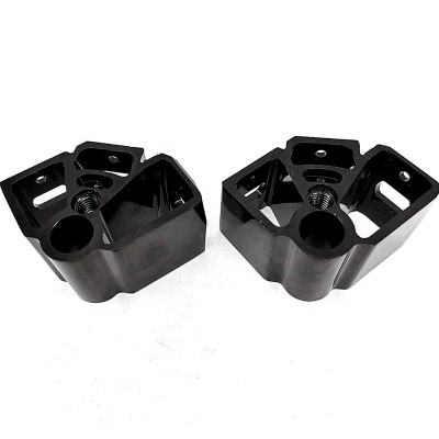 Factory custom five axis CNC milled bore well drilling parts adjusment block