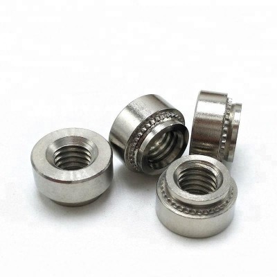 304 stainless steel higher head self-clinching round panel nut