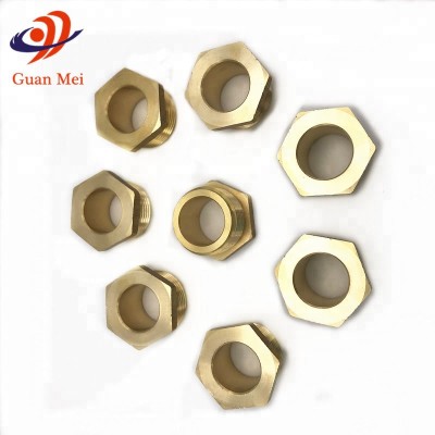 Brass  CNC Machined Parts Self-clinching Fastener  Insert Hexagon  Nut