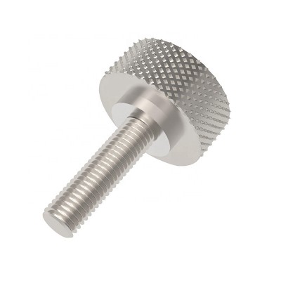 High Quality knurled thumb screw with collar & Thumb Nut